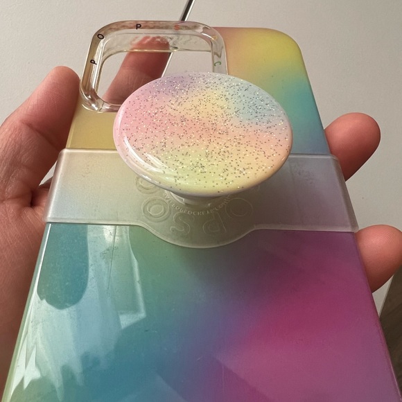 Apple iPhone 13 Pro PopSockets PopCase PopGrip Slide Phone Case EUC - Picture 7 of 16